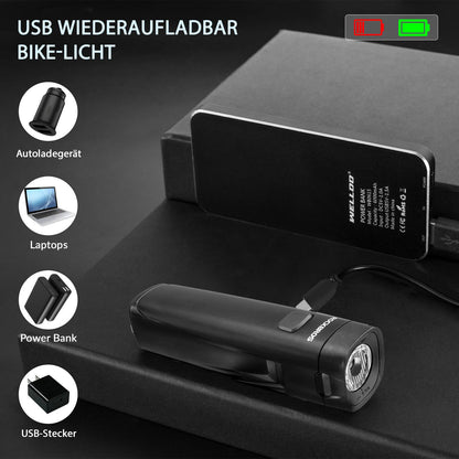 Bicycle light set, bicycle lamp including rear and front light, ROCKBROS