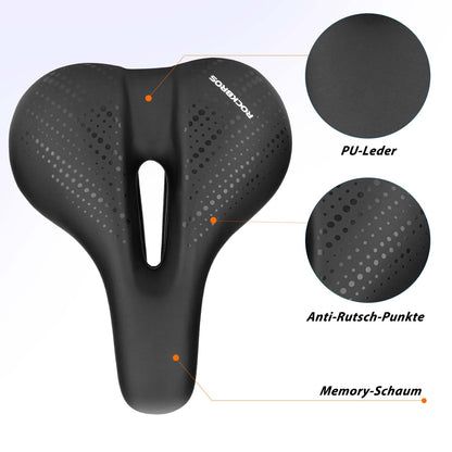 Bicycle saddle made of breathable hollow memory foam ROCKBROS