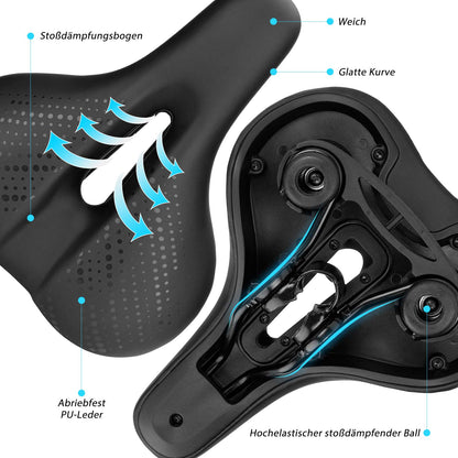 Bicycle saddle made of breathable hollow memory foam ROCKBROS