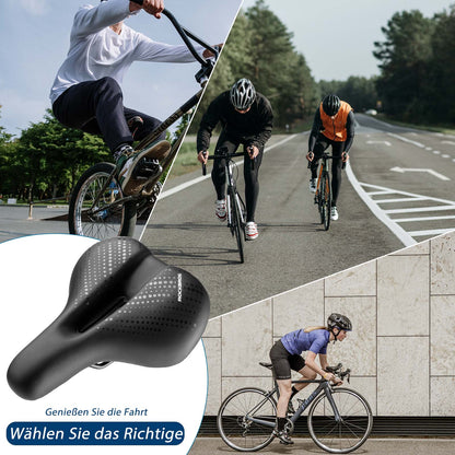 Bicycle saddle made of breathable hollow memory foam ROCKBROS
