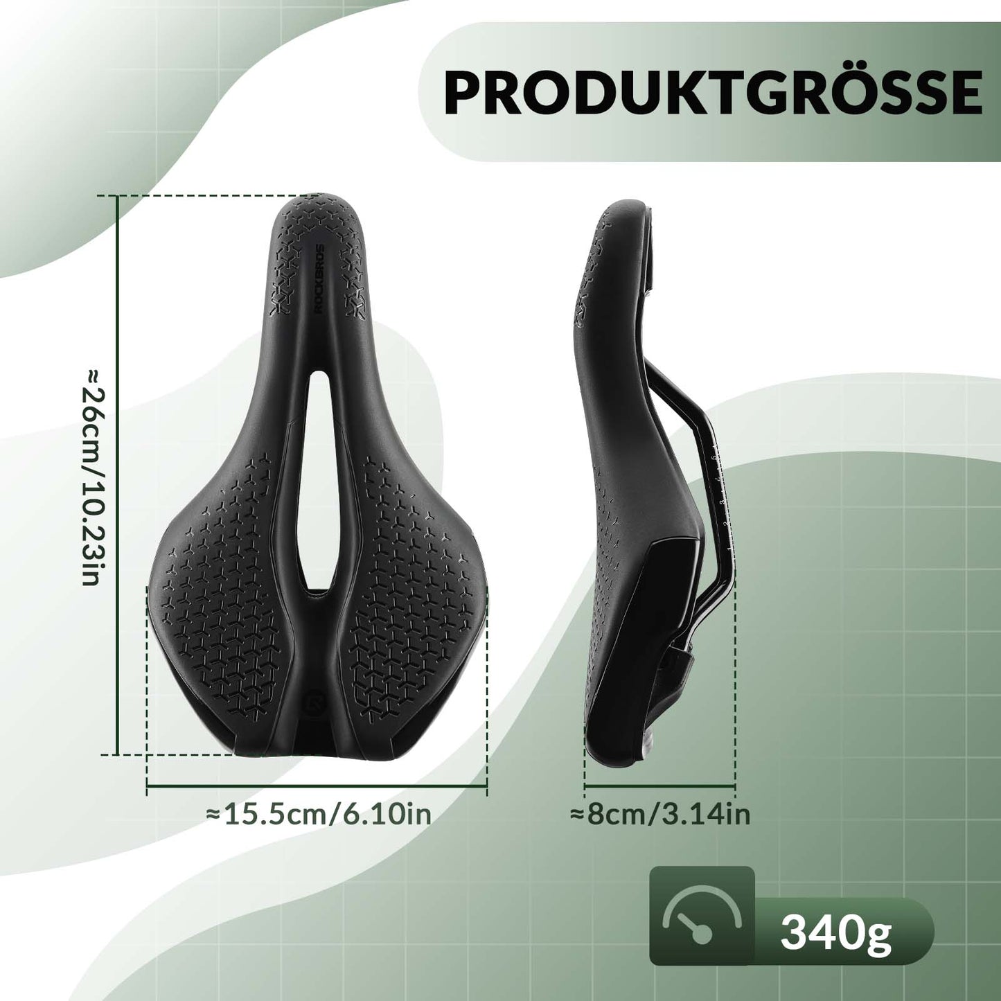 Comfortable Hollow Ergonomic Bicycle Saddle Anti-Slip Bike Seat ROCKBROS
