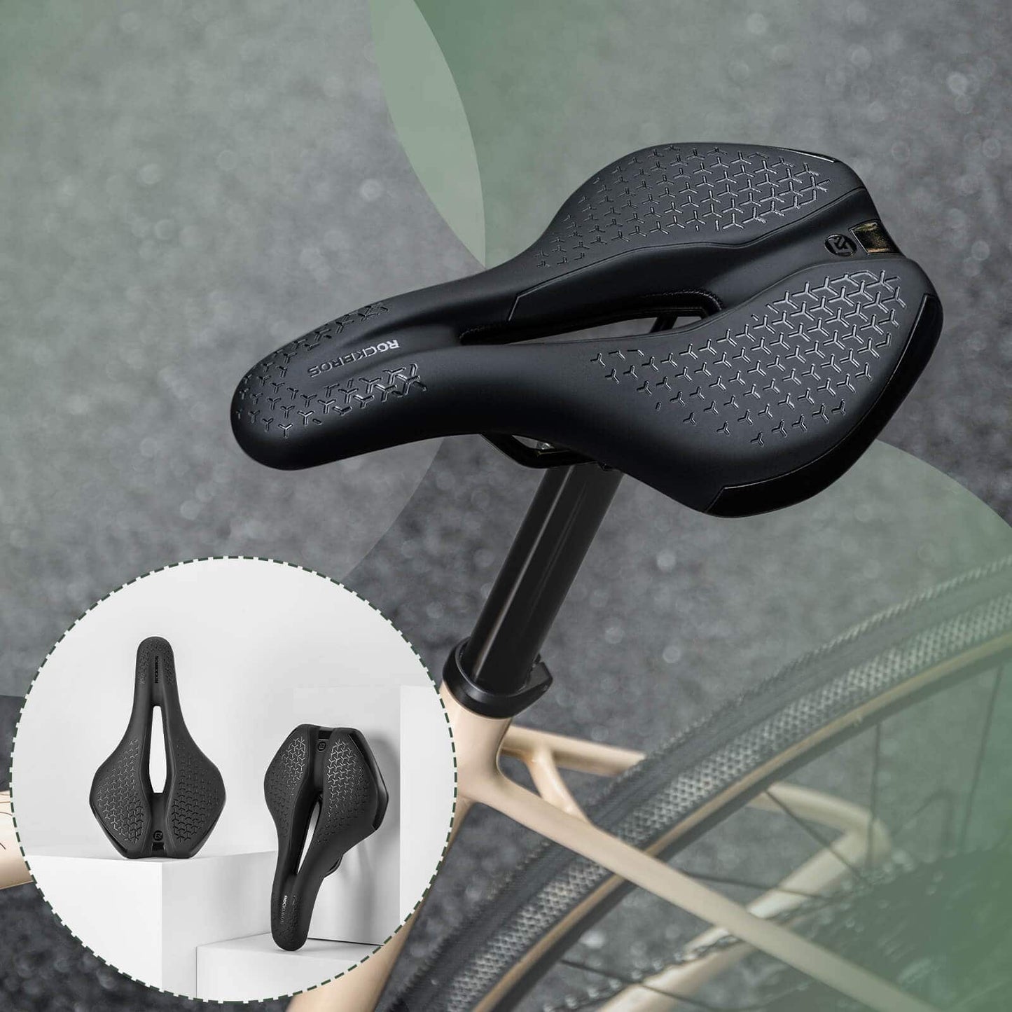 Comfortable Hollow Ergonomic Bicycle Saddle Anti-Slip Bike Seat ROCKBROS