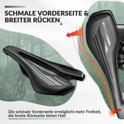 Ergonomic Bicycle Saddle, Breathable Bicycle Seat, 14.5 * 25cm, ROCKBROS