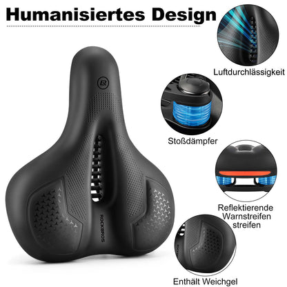 Bicycle saddle Memory Foam Breathable Gel Saddle ROCKBROS