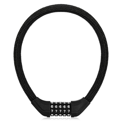 5-digit combination bicycle lock ROCKBROS