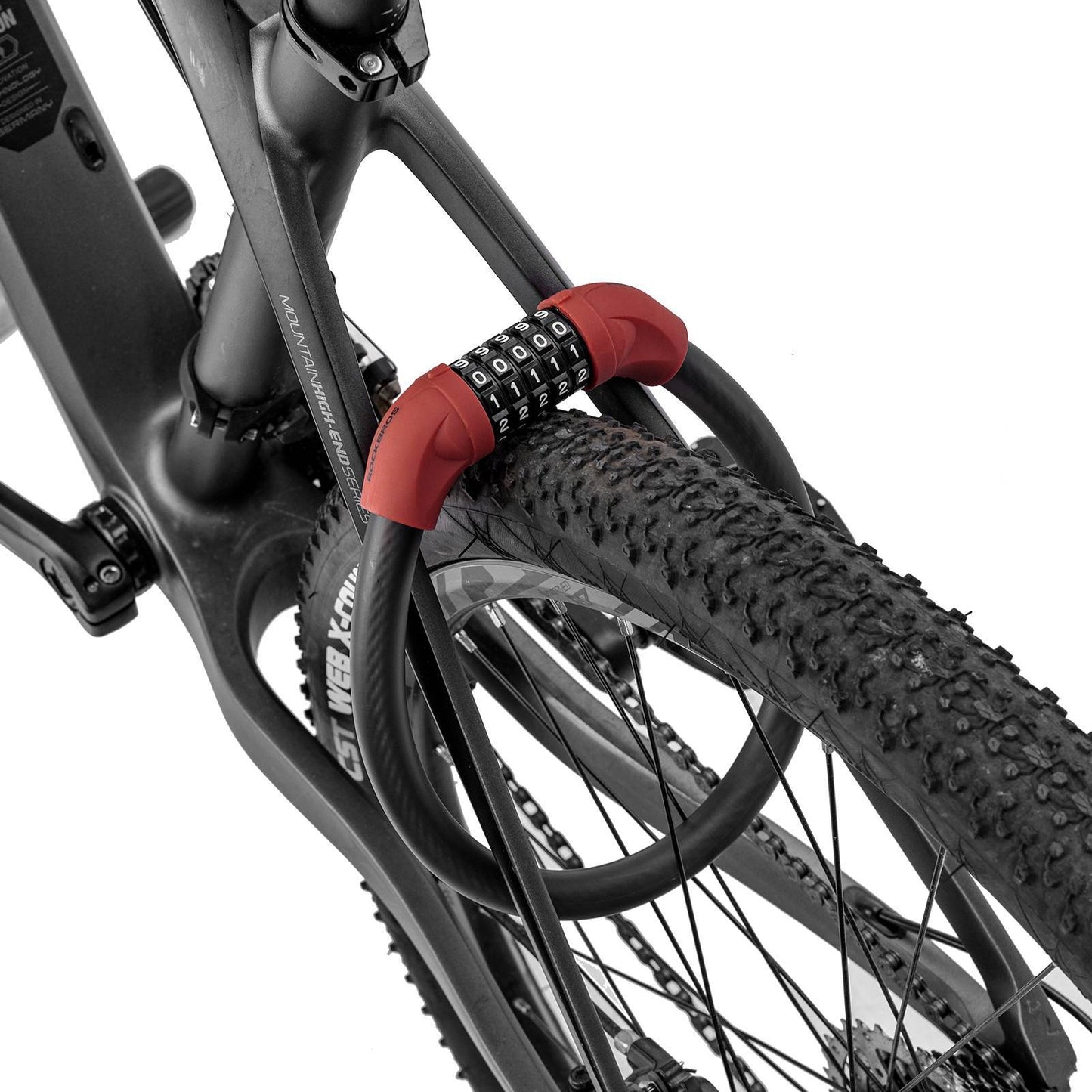 5-digit cable bicycle lock ROCKBROS