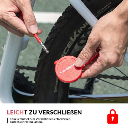 Children's bicycle lock 69cm with 2 keys ROCKBROS