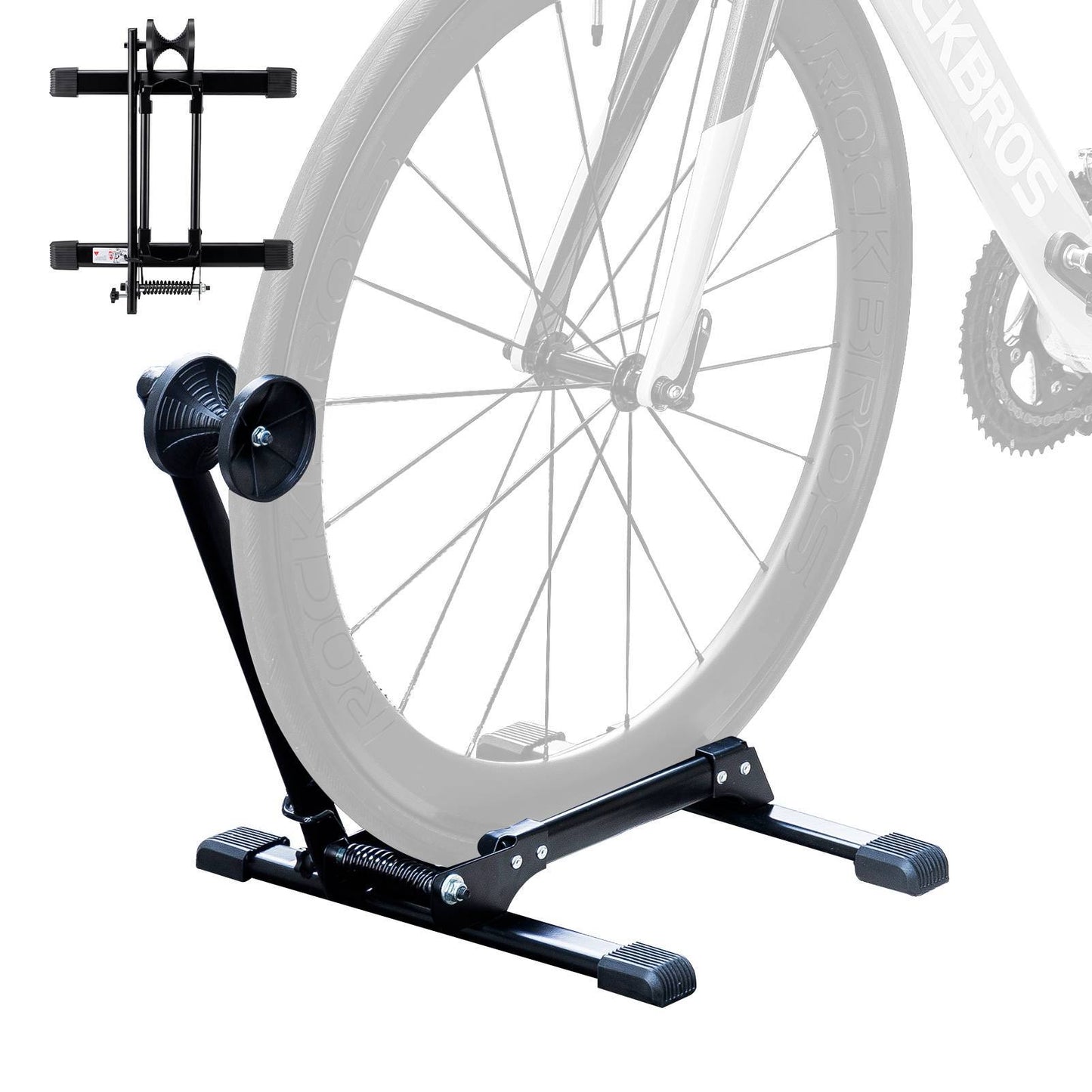 Foldable aluminum bicycle stand, single-sided bicycle stand, ROCKBROS