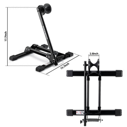 Foldable aluminum bicycle stand, single-sided bicycle stand, ROCKBROS