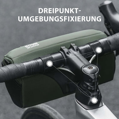 Bicycle handlebar bag 2.2L with shoulder strap in 6 colors ROCKBROS