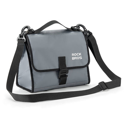 Bicycle bag, handlebar bag, front bag with shoulder strap, ROCKBROS