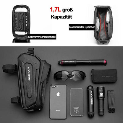 Water-repellent bicycle bag, mobile phone case with TPU touchscreen, ROCKBROS