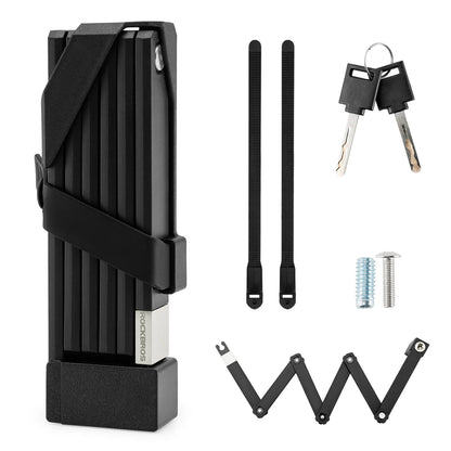 Folding bike lock with bracket ROCKBROS