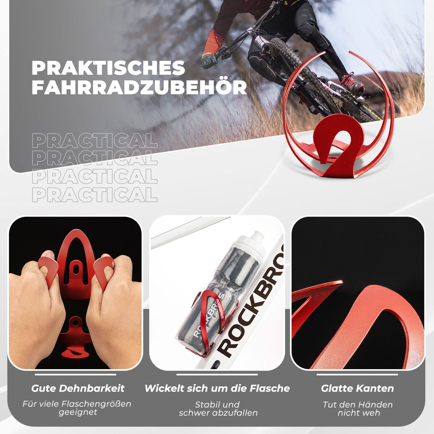 Bottle holder bicycle accessory bicycle lightweight drink holder attachment ROCKBROS