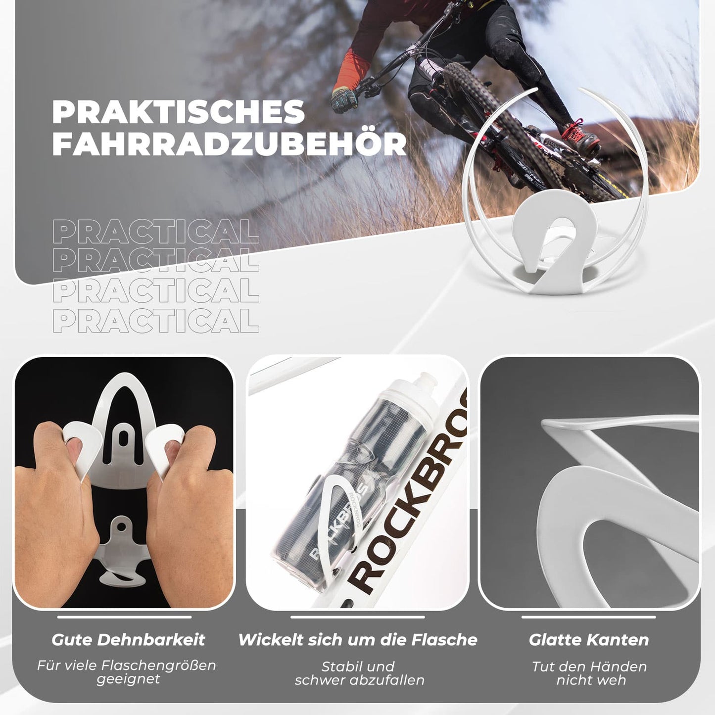 Bottle holder bicycle accessory bicycle lightweight drink holder attachment ROCKBROS