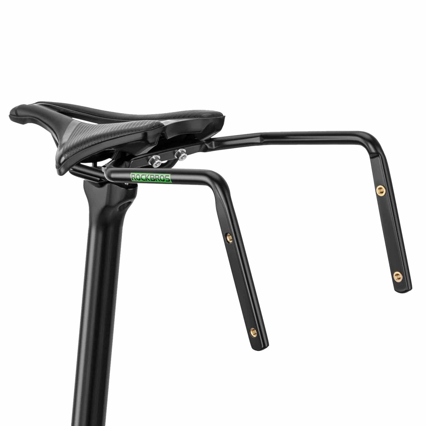Bottle holder & stabilizer support for bicycle saddlebag ROCKBROS