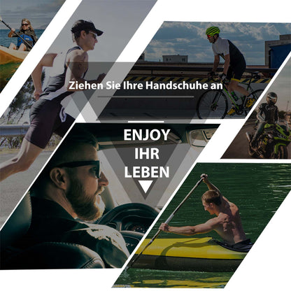 Gel patterned non-slip half-finger riding gloves ROCKBROS