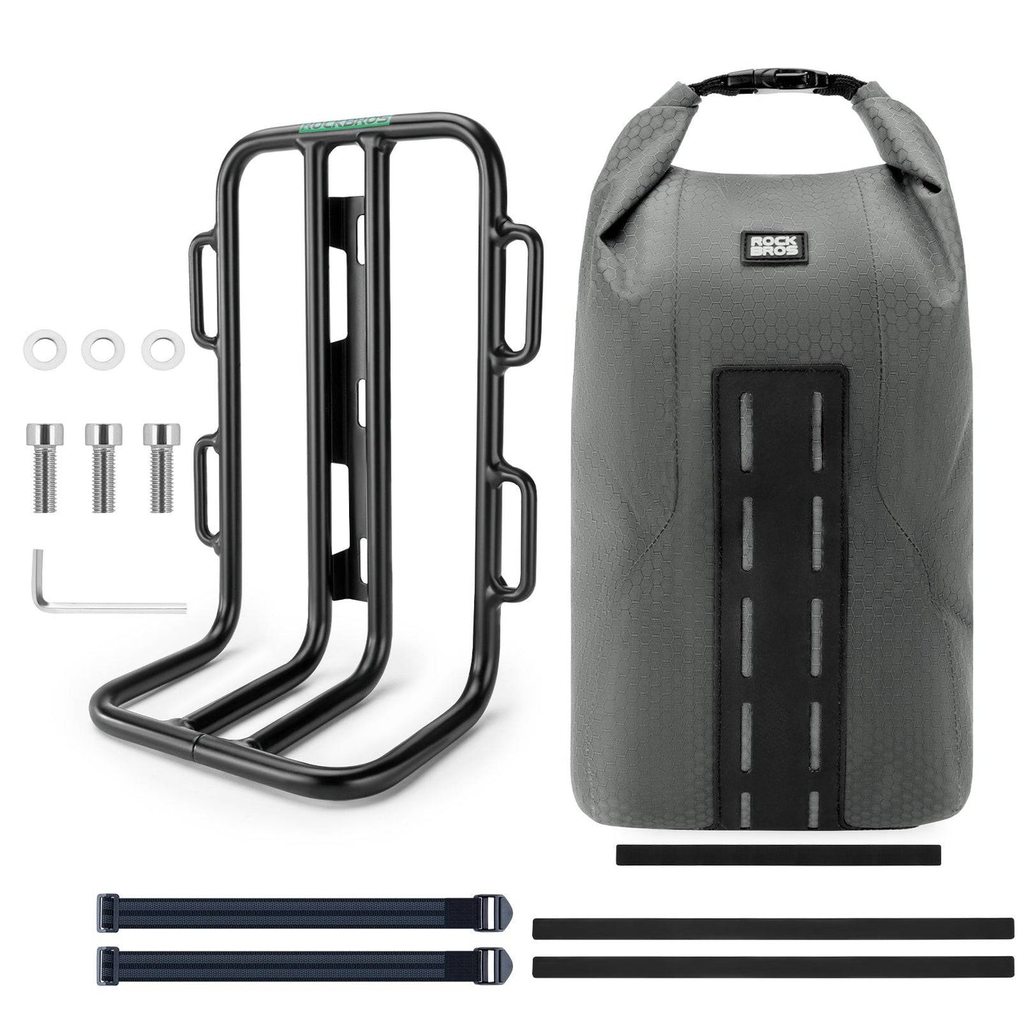 Pannier bag for front fork, 2.7 L, waterproof, ROCKBROS
