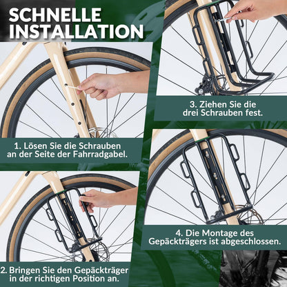 Pannier bag for front fork, 2.7 L, waterproof, ROCKBROS