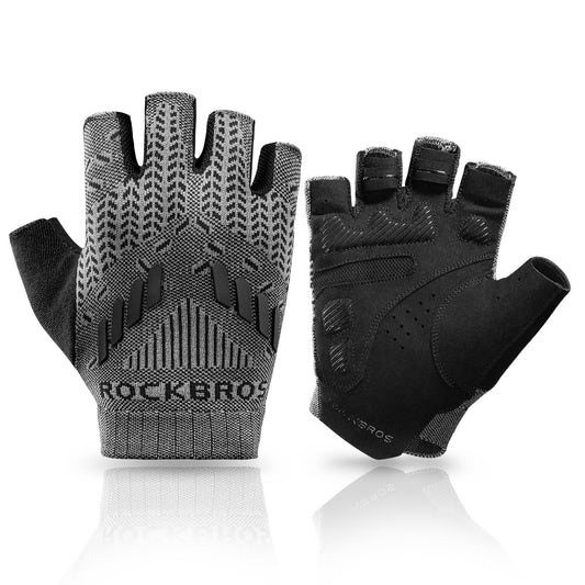 Half Finger Shock Absorbing Cycling Gloves Summer Men's ROCKBROS