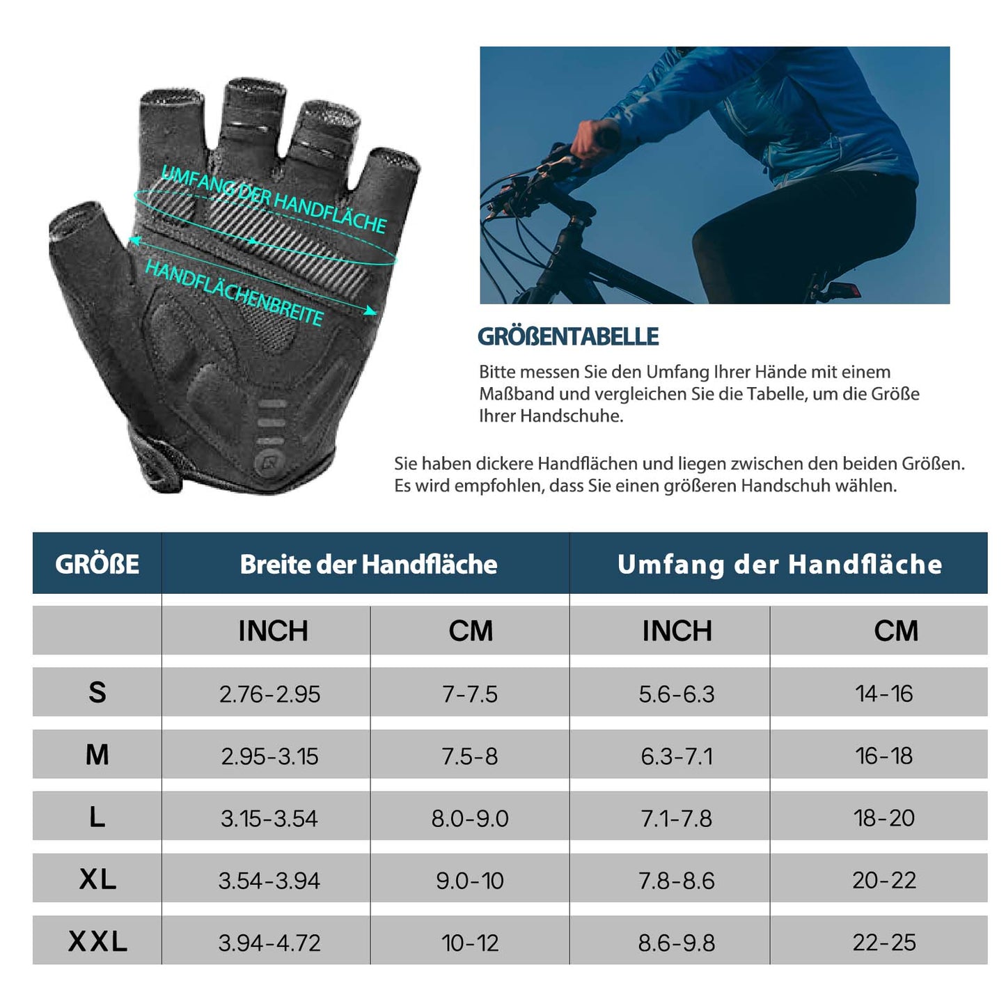Half Finger Shock Absorbing Cycling Gloves Summer Men's ROCKBROS