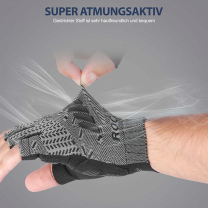 Half Finger Shock Absorbing Cycling Gloves Summer Men's ROCKBROS
