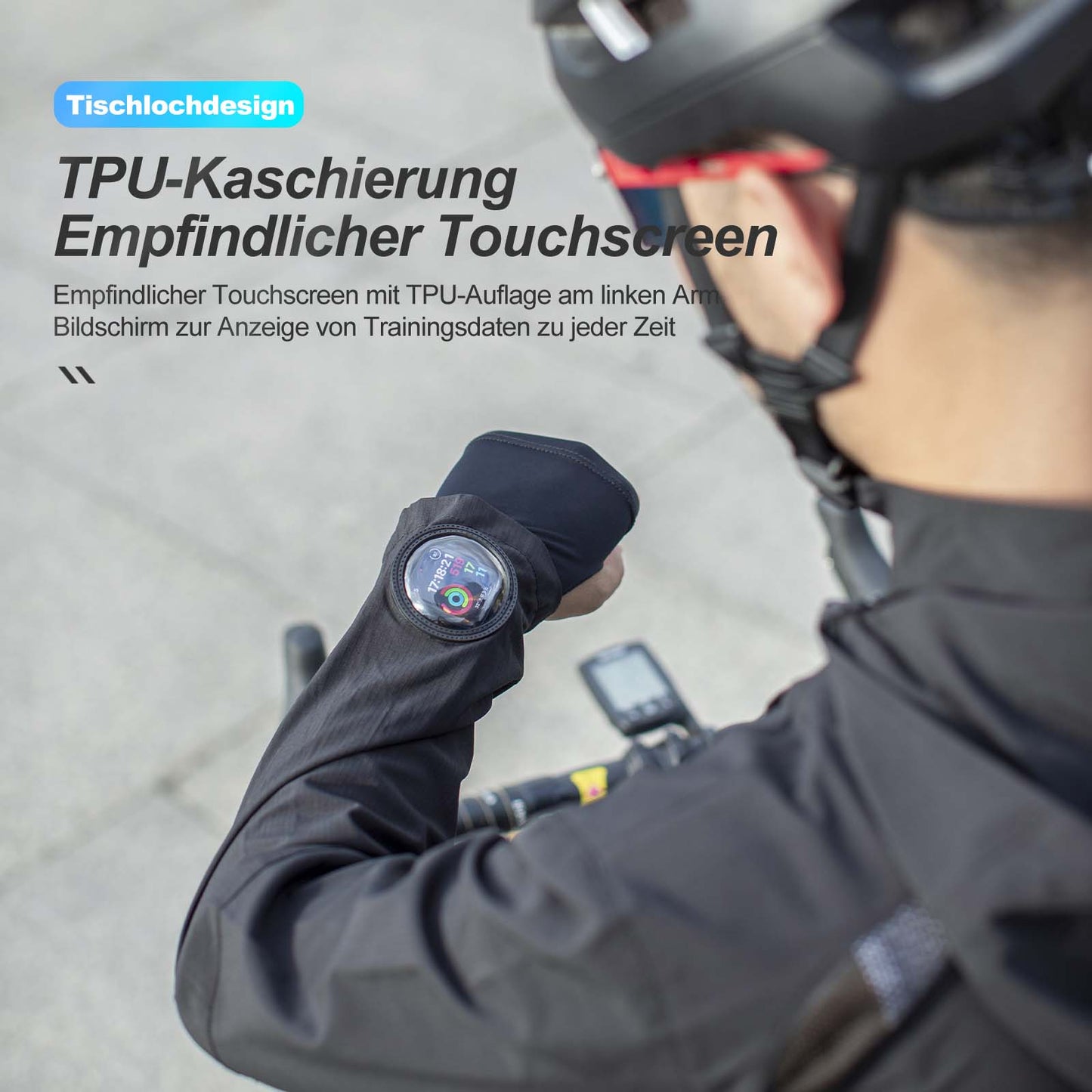 Men's Softshell Jacket & Pants Breathable Cycling Suit ROCKBROS