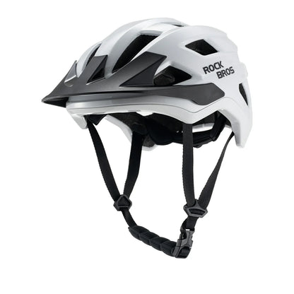 Kids' bicycle helmet with removable visor for MTB, BMX, and downhill riding, ROCKBROS