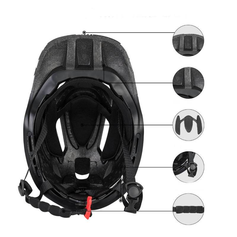 Kids' full-face helmet with removable chin guard for boys/girls ROCKBROS