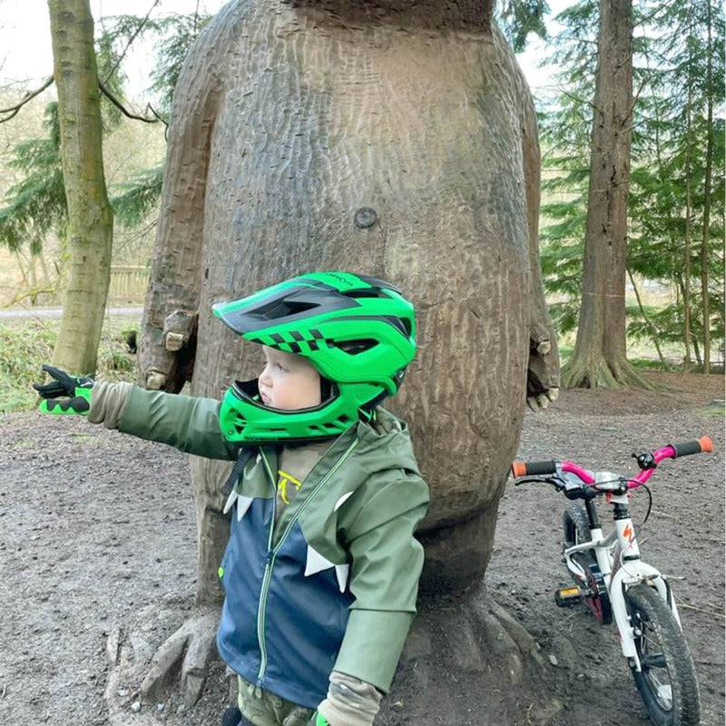 Kids' full-face helmet with removable chin guard for boys/girls ROCKBROS
