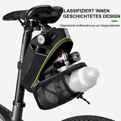 Scratch-resistant bicycle saddle bag with bottle holder 1.5L ROCKBROS