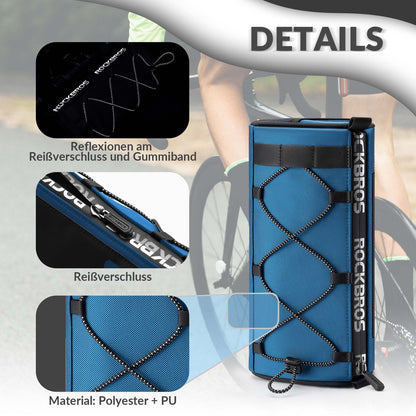 Handlebar bag Multifunctional bicycle handlebar bag with shoulder strap 1.5L ROCKBROS