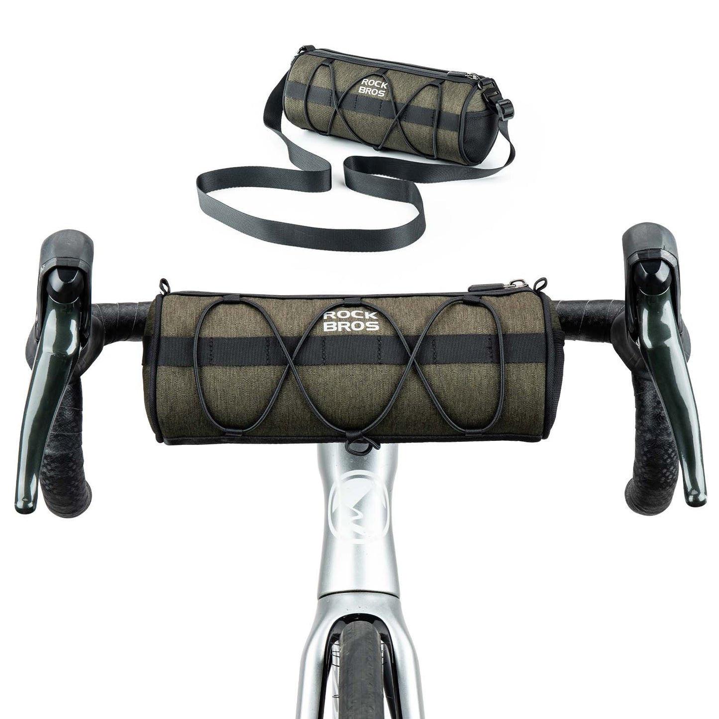 Handlebar bag, multifunctional shoulder bag with shoulder strap, ROCKBROS