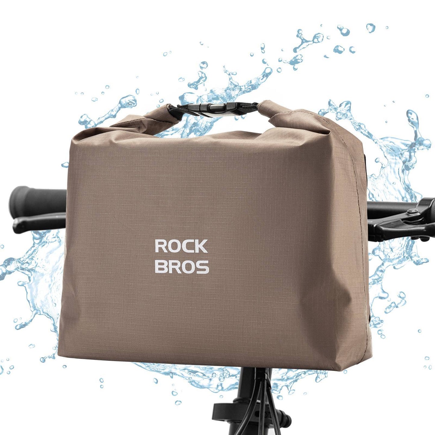 Handlebar bag, waterproof bicycle basket, front bag, adjustable 2.5L-4L, ROCKBROS