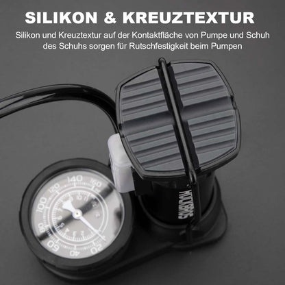 Mini Foot Pump Air Pump with Pressure Gauge ROCKBROS