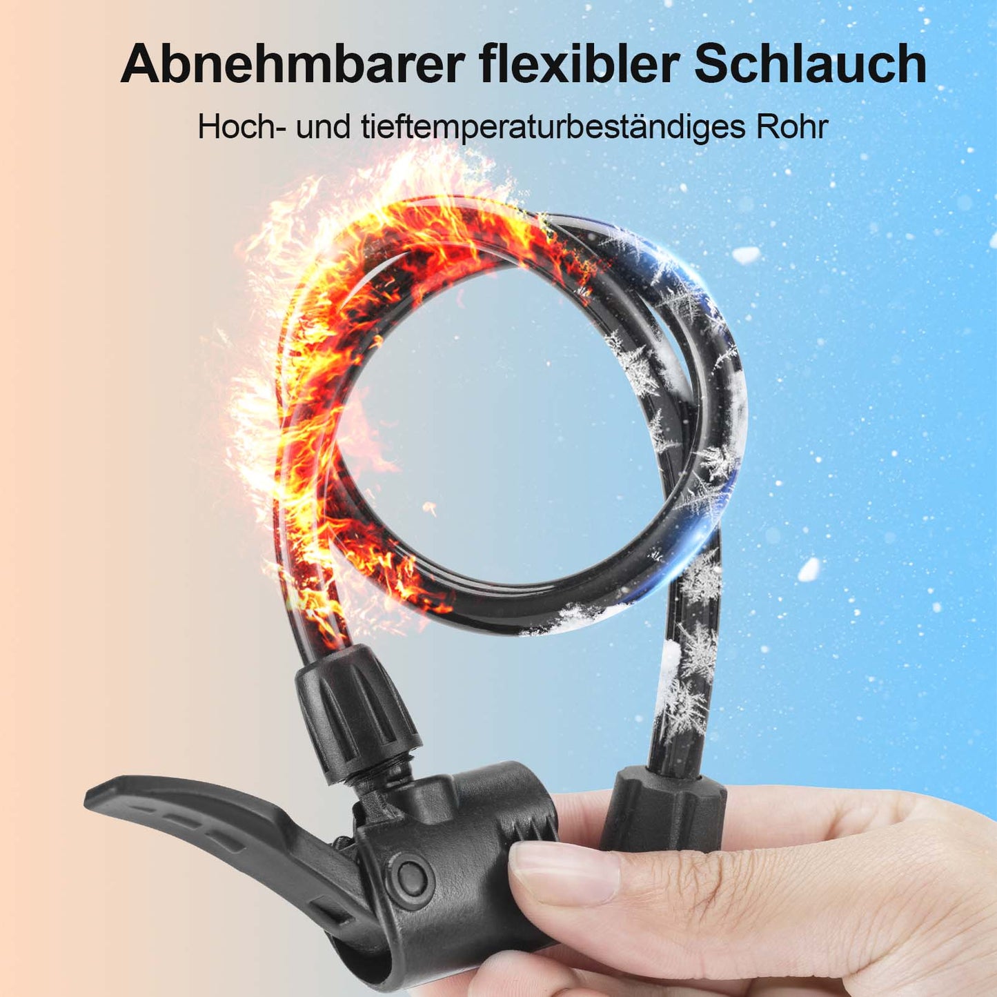 Mini Portable Air Pump Foot Pump for all valves SV/AV ROCKBROS