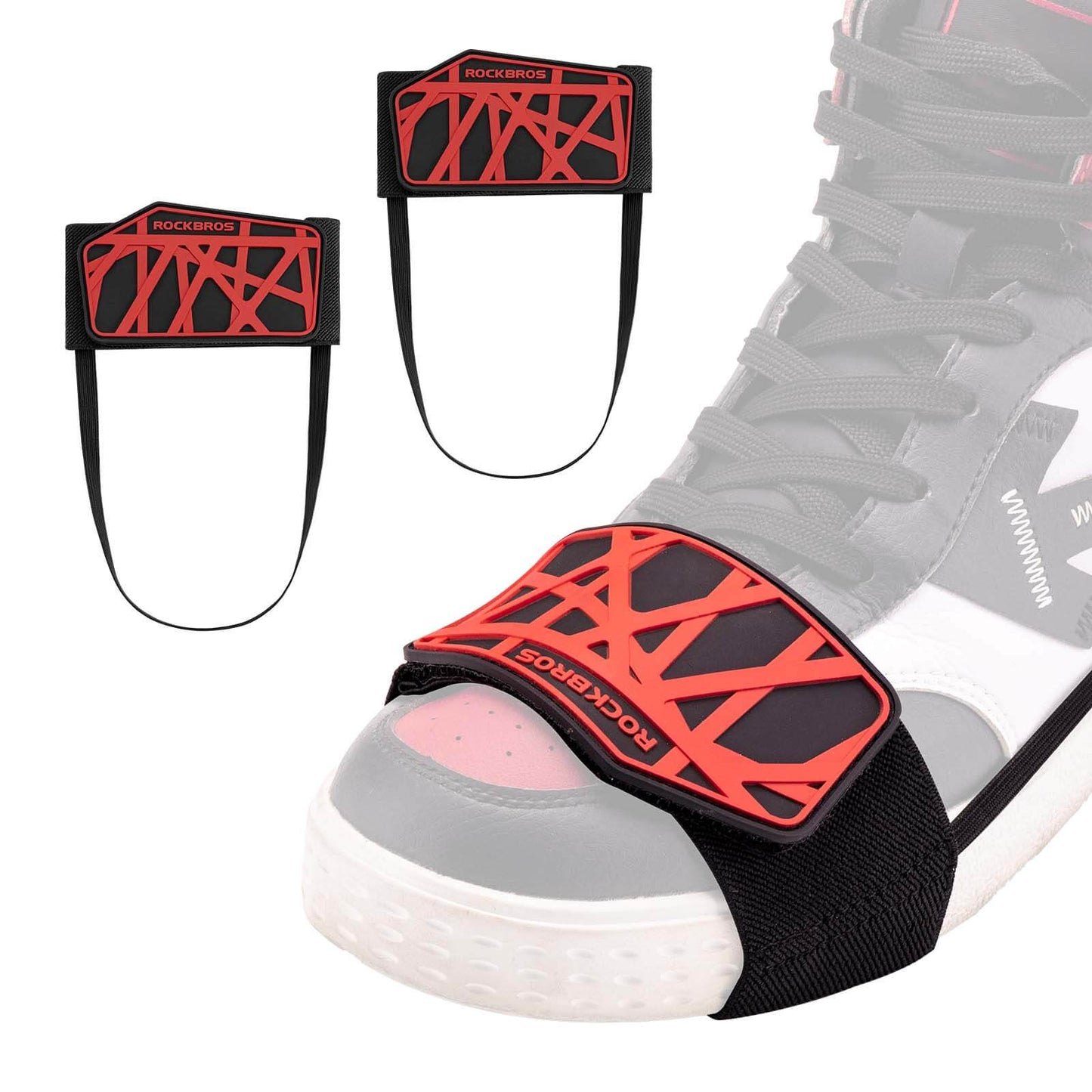 Motorcycle shift pad, anti-skid shift protector, adjustable shoe protector, motorcycle accessory ROCKBROS