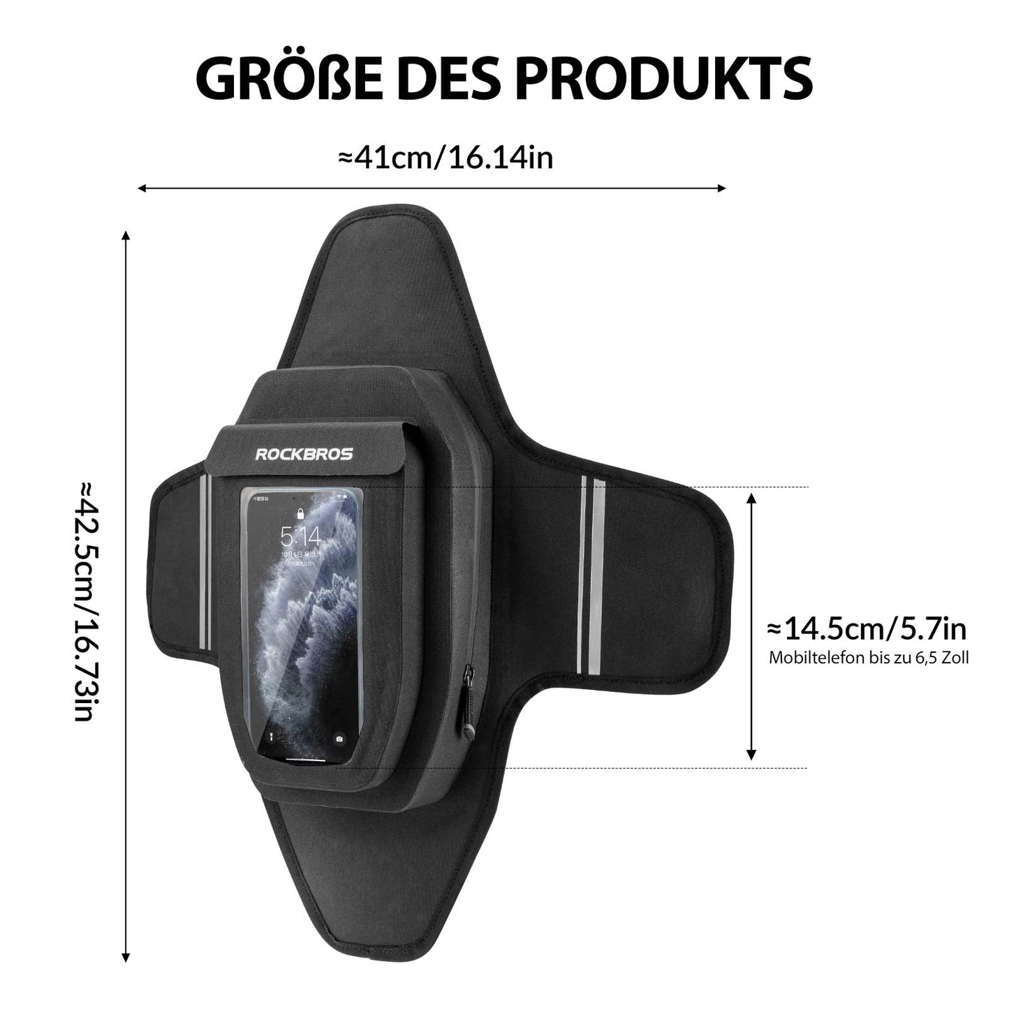 Motorcycle Tank Bag Waterproof Magnetic Tank Bag Black ROCKBROS