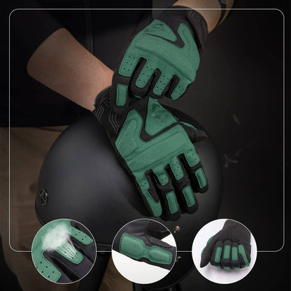 Motorcycle Gloves, Windproof Touchscreen Men's Gloves, ROCKBROS