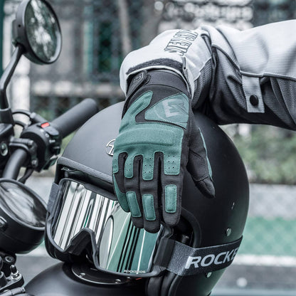 Motorcycle Gloves, Windproof Touchscreen Men's Gloves, ROCKBROS