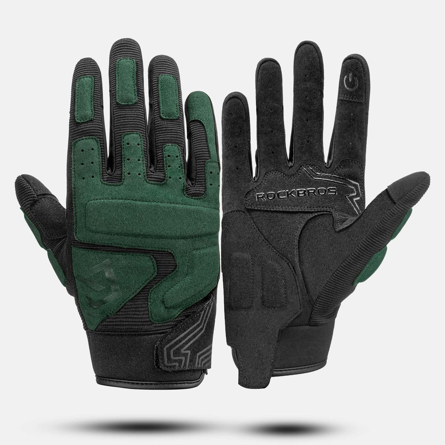 Motorcycle Gloves, Windproof Touchscreen Men's Gloves, ROCKBROS