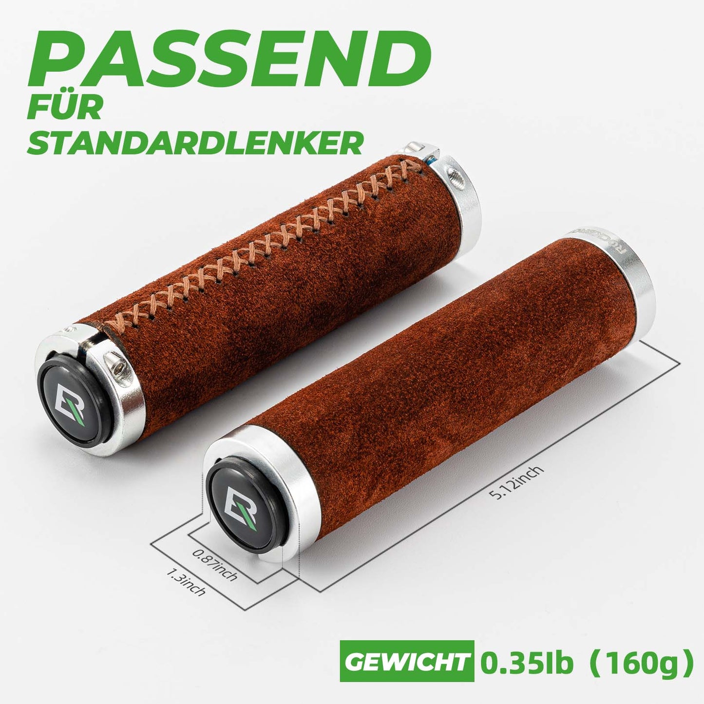 MTB Grips Ergonomic Handlebar Grips Non-Slip for 22 mm ROCKBROS