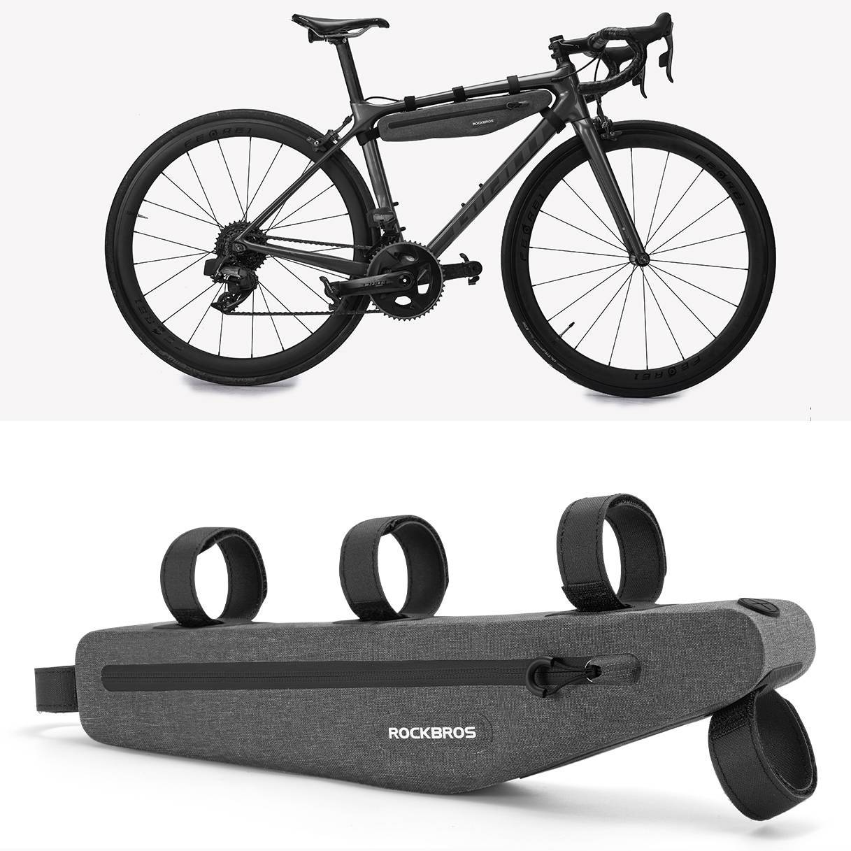 Multifunctional bicycle bag, 100% waterproof, 1.5L, ROCKBROS