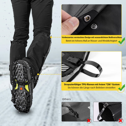 Outdoor Gaiters Waterproof Snow Gaiters Men's Women's ROCKBROS