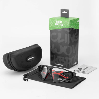 Photochromic sunglasses for outdoor activities, unisex, ROCKBROS
