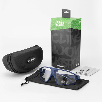 Photochromic sunglasses for outdoor activities, unisex, ROCKBROS