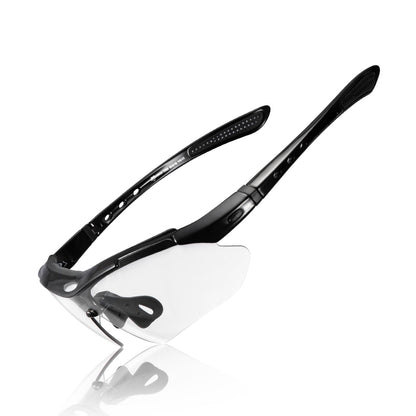 Photochromic sports glasses with interchangeable elastic headband ROCKBROS