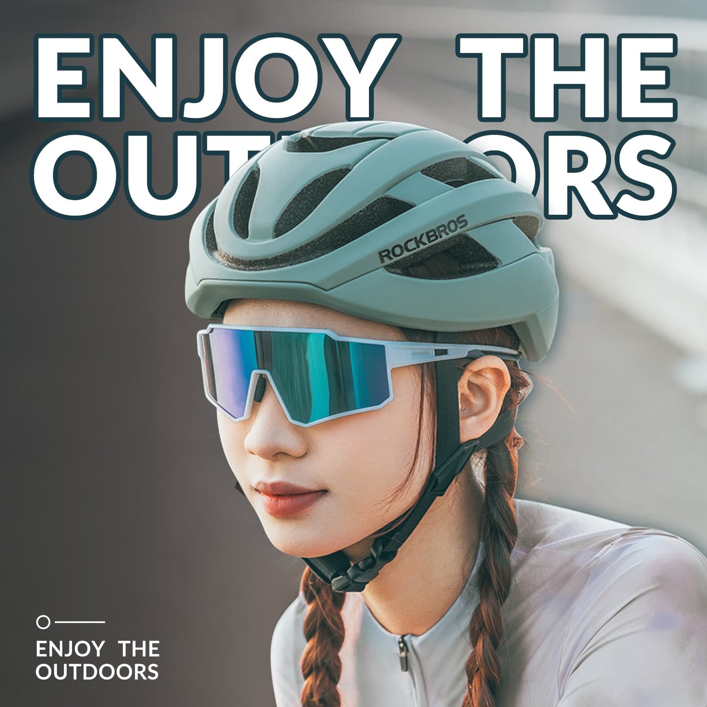 Polarized cycling sunglasses, sports sunglasses for outdoor sports, ROCKBROS