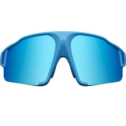 Polarized sunglasses with UV400 protection, light blue, unisex, ROCKBROS