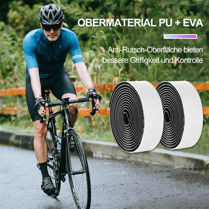 Non-slip bicycle handlebar tape for MTB and road bikes, 2 rolls, ROCKBROS